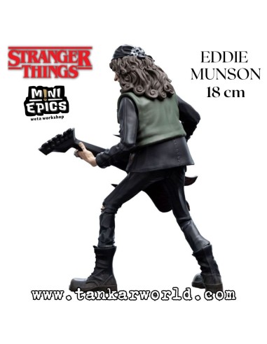 Eddie Munson - Stranger Things - Figura Mini Epics Weta Workshop - 18 cm