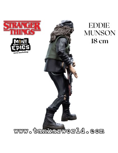 Eddie Munson - Stranger Things - Figura Mini Epics Weta Workshop - 18 cm