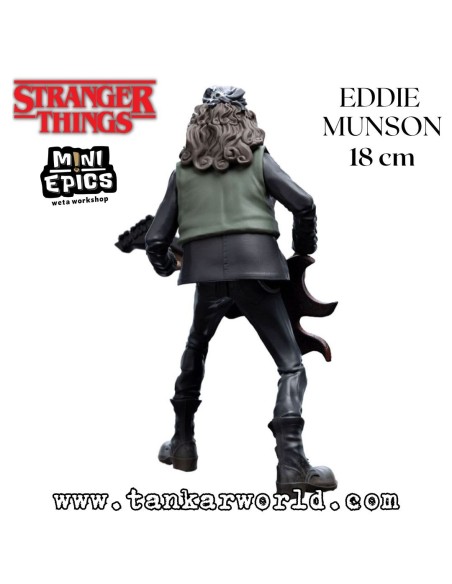 Eddie Munson - Stranger Things - Figura Mini Epics Weta Workshop - 18 cm