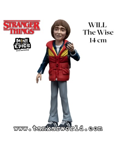 Will El Sabio - Stranger Things - Edicion Limitada - Figura Mini Epics Weta Workshop - 14 cm