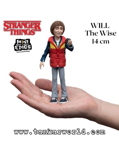 Will El Sabio - Stranger Things - Edicion Limitada - Figura Mini Epics Weta Workshop - 14 cm