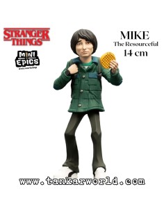 Mike El Ingenioso - Stranger Things - Figura Mini Epics Weta Workshop - Edicion Limitada - 14 cm