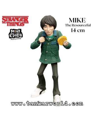 Mike El Ingenioso - Stranger Things - Figura Mini Epics Weta Workshop - Edicion Limitada - 14 cm