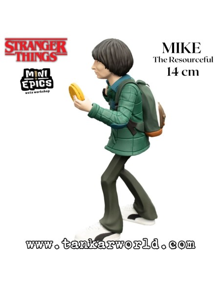 Mike El Ingenioso - Stranger Things - Figura Mini Epics Weta Workshop - Edicion Limitada - 14 cm