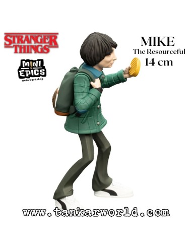 Mike El Ingenioso - Stranger Things - Figura Mini Epics Weta Workshop - Edicion Limitada - 14 cm