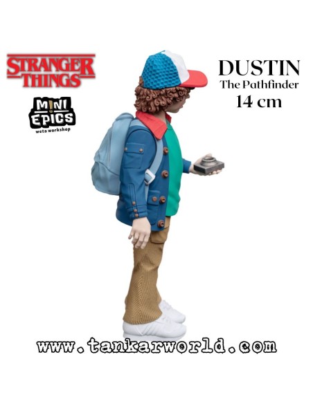 Dustin The Pathfinder - Stranger Things - Edición Limitada - Figura Mini Epics Weta Workshop - 14 cm