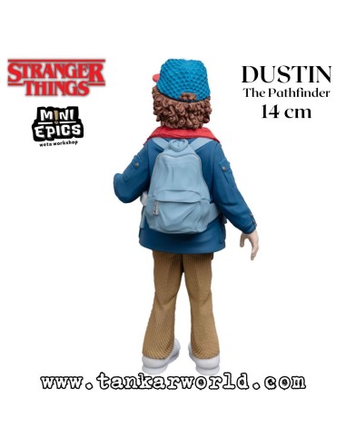Dustin The Pathfinder - Stranger Things - Edición Limitada - Figura Mini Epics Weta Workshop - 14 cm