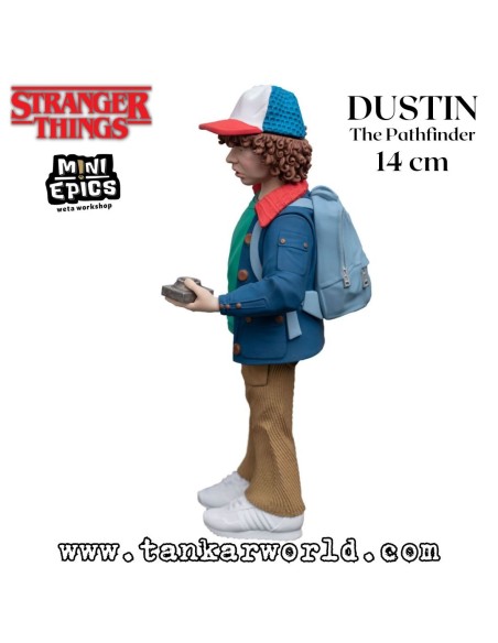 Dustin The Pathfinder - Stranger Things - Edición Limitada - Figura Mini Epics Weta Workshop - 14 cm