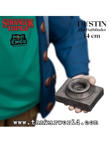 Dustin The Pathfinder - Stranger Things - Edición Limitada - Figura Mini Epics Weta Workshop - 14 cm