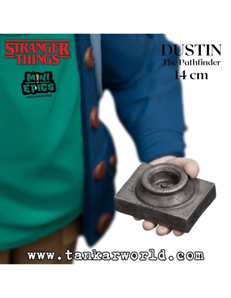 Dustin The Pathfinder - Stranger Things - Edición Limitada - Figura Mini Epics Weta Workshop - 14 cm