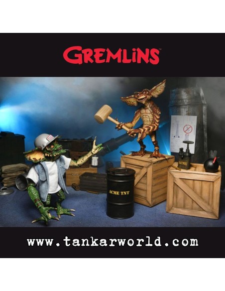 Demolition Gremlins - Pack de 2 Figuras Gremlins 2 Ultimate - NECA - 15cm
