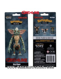 Stripe - Gremlins - Figura maleable Bendyfigs Minis - 11 cm 2