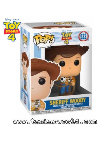 Funko Pop! - Sheriff Woody - Toy Story 4 - 522