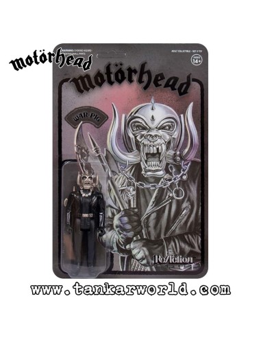 Motörhead - Warpig - Figura articulada - Black Series - Super7 - 10 cm - Motorhead