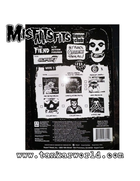 Misfits - The Fiend - Legacy Of Brutality - Figura articulada - Reaction - 10 cm