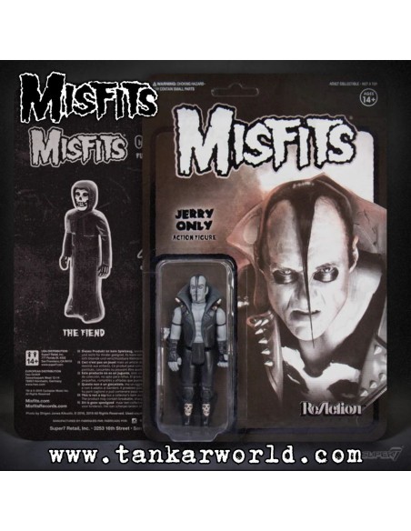 Misfits - Jerry Only - Figura articulada Black Series - ReAction Figure - Super7 - 10 cm