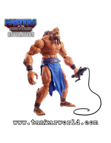 BEAST MAN - Masters Of The Universe - Masterverse Revelation - NETFLIX - MATTEL - 20 cm
