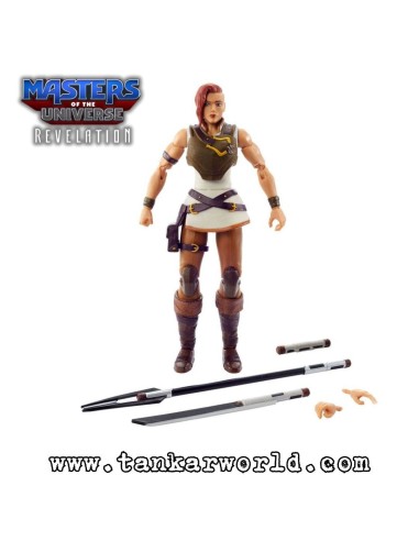 TEELA - Masters Of The Universe - Masterverse Revelation - NETFLIX - MATTEL - 20 cm
