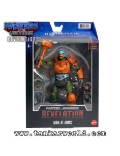 MAN-AT-ARMS - Masters Of The Universe - Masterverse Revelation - NETFLIX - MATTEL - 20 cm 2