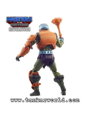 MAN-AT-ARMS - Masters Of The Universe - Masterverse Revelation - NETFLIX - MATTEL - 20 cm