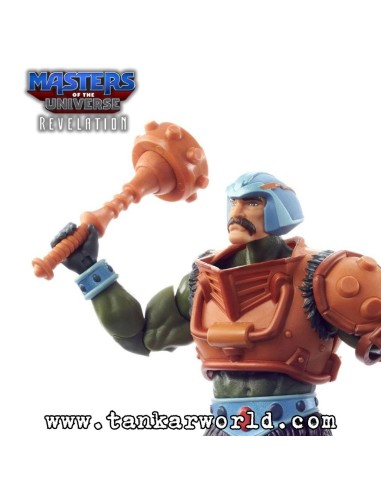 MAN-AT-ARMS - Masters Of The Universe - Masterverse Revelation - NETFLIX - MATTEL - 20 cm