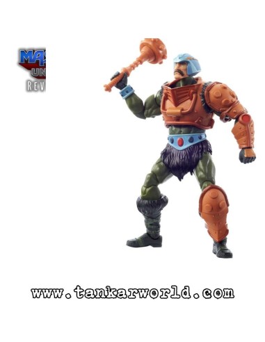 MAN-AT-ARMS - Masters Of The Universe - Masterverse Revelation - NETFLIX - MATTEL - 20 cm