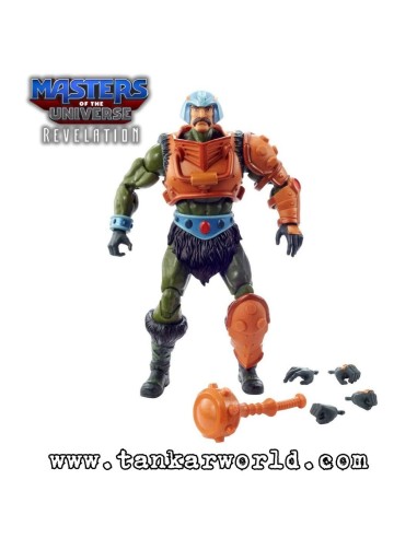MAN-AT-ARMS - Masters Of The Universe - Masterverse Revelation - NETFLIX - MATTEL - 20 cm