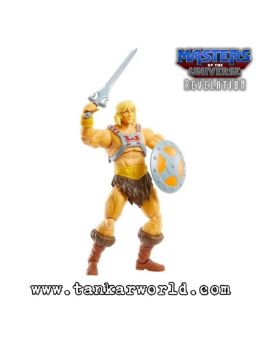 HE-MAN - Masters Of The Universe - Masterverse Revelation - NETFLIX - MATTEL - 20 cm