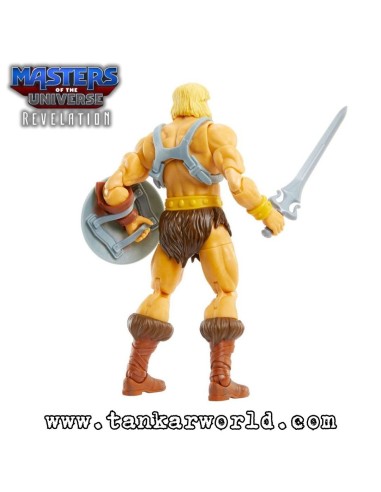 HE-MAN - Masters Of The Universe - Masterverse Revelation - NETFLIX - MATTEL - 20 cm