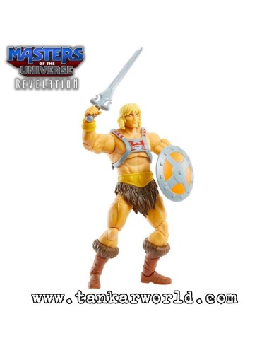 HE-MAN - Masters Of The Universe - Masterverse Revelation - NETFLIX - MATTEL - 20 cm