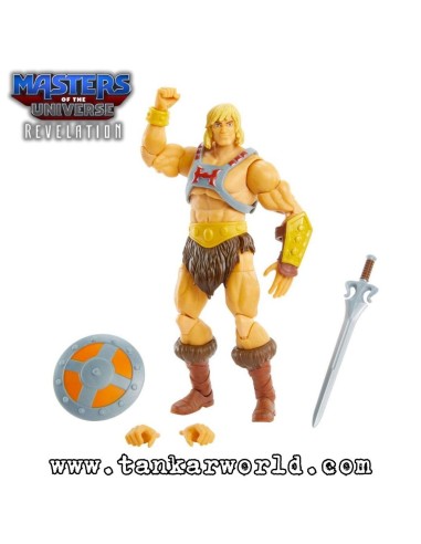 HE-MAN - Masters Of The Universe - Masterverse Revelation - NETFLIX - MATTEL - 20 cm