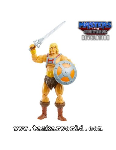 HE-MAN - Masters Of The Universe - Masterverse Revelation - NETFLIX - MATTEL - 20 cm