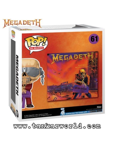 Funko Pop! - Megadeth - Peace Sells... But Who´s Buying? - Albums 61