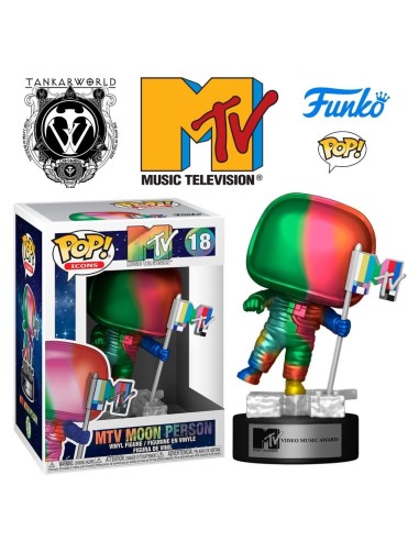 Funko Pop! - MTV Moon Person - MTV Music Television - 18