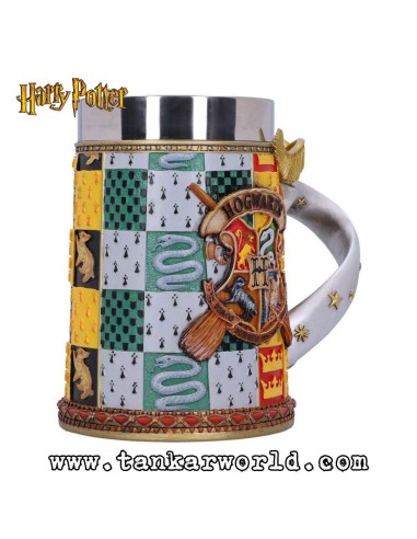 Jarra Hogwarts y Snitch Dorada - Harry Potter - 15,5 cm