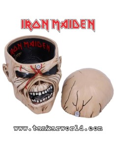 Cabeza Eddie Iron Maiden - The Trooper - Bote almacenamiento - 15 cm