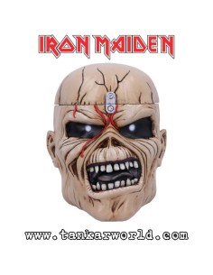 Cabeza Eddie Iron Maiden - The Trooper - Bote almacenamiento - 15 cm 2