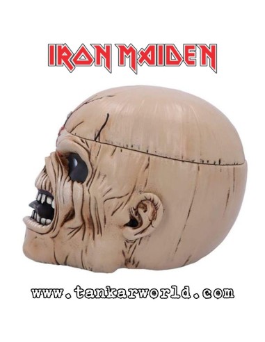Cabeza Eddie Iron Maiden - The Trooper - Bote almacenamiento - 15 cm