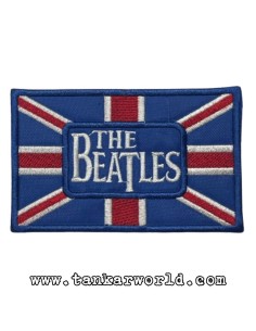 Parche The Beatles - Bandera Inglesa - 11x7 cm