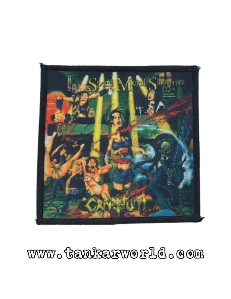 Parche Cranium - Speed Metal Slaughter - 9,5 x 9,5 cm