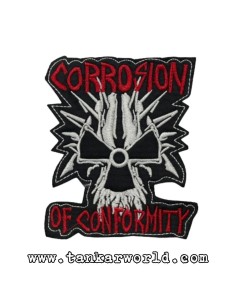 Parche Corrosion Of Conformity - Logo - 10x12 cm