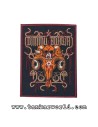 Parche Dimmu Borgir - Logo carnero - 7,5x9,5 cm