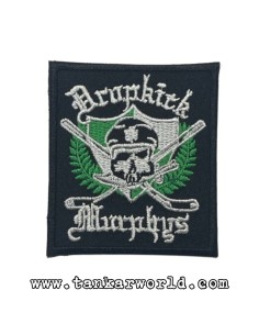 Parche Dropkick Murphys - Escudo - 7 x 7,5 cm