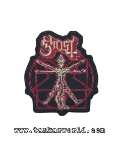 Parche Ghost - The Vitruvian Ghost - 7,5 x 9 cm