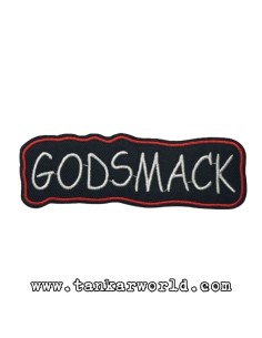 Parche Godsmack - Letras blancas - 11,5 x 3,5 cm