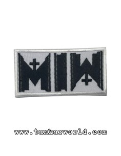 Parche Marilyn Manson - Logo 4 - 8 x 4 cm