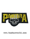 Parche Pantera - Logo letras amarillas - 10 x 5 cm