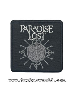 Parche Paradise Lost - Logo Obsidian - 7,5 x 7,5 cm