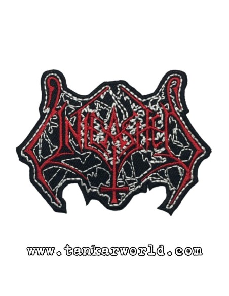 Parche Unleashed - Logo letras rojas - 9 x 7 cm