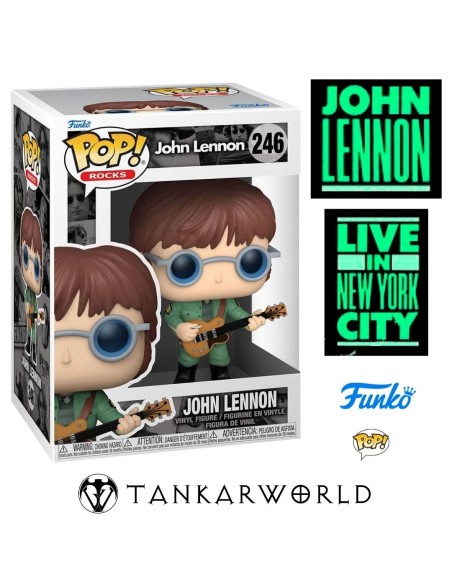 Funko Pop! - John Lennon - Live In New York City - Rocks - 246